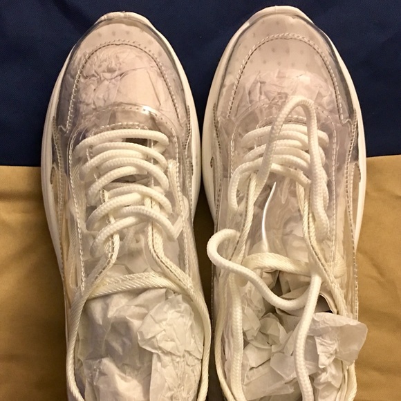 SOLD-Clear Sneakers - Picture 2 of 3